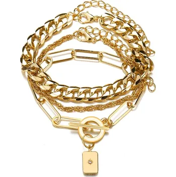 Náramek Stylová sada náramků pro ženy | módní náramek, dámský šperk - 130