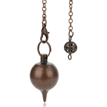Měděné kyvadlo pro rituály a meditaci | esoterické kyvadlo, spirituální pendulum - 12