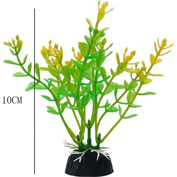 Dekorace do akvária Umělé rostliny do akvária s květy | akvarijní dekorace | vodní tráva - hsrhrst