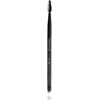 Oční stíny Brushworks Double Ended Brow Brush And Spoolie oboustranný štětec na obočí NO. 22 1 ks