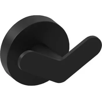 Jika Mio Style Dvojitý háček na ručníky, černá mat