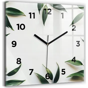 Hodiny Nástěnné hodiny Wallfluent černé 30 cm