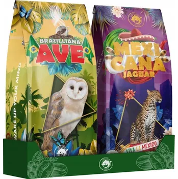 Káva zrnková Blue Orca Coffee Brazilliana AVE+ Mexicana Jaguar 2000 g