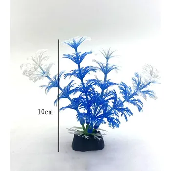 Dekorace do akvária Umělé rostliny do akvária s květy | akvarijní dekorace | vodní tráva - DAFEFG