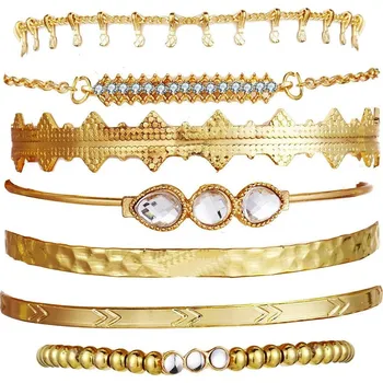 Náramek Stylová sada náramků pro ženy | módní náramek, dámský šperk - 127