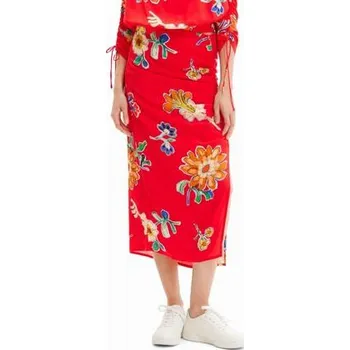 Dámská sukně Sukně Desigual Crimea carmin velikost XL