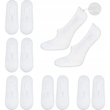 Pánské ponožky SOXO pánské ponožky kotníkové ponožky 6-pack bílé