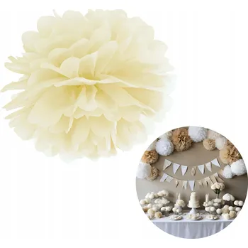 Obraz PAPÍROVÉ BAMBULE , DEKORACE, BAMBULE KOULE NA SVATEBNÍ HOSTINA , SVATBA X5