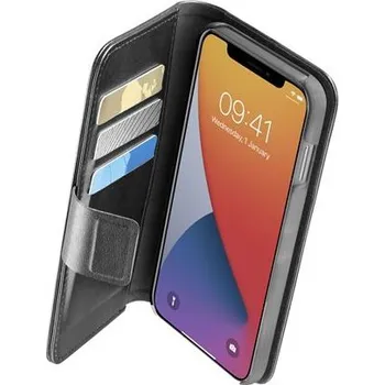 Pouzdro na mobilní telefon Pouzdro typu kniha Cellularline Book Agenda 2 pro Apple iPhone 12 Pro Max, černé