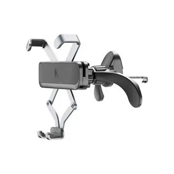 Univerzální držák Cellularline Slide Fit s uchycením do mřížky ventilace, černý