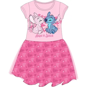 Dívčí šaty DOVOZ EU Dívčí šaty s tylem Stitch Velikost: 104