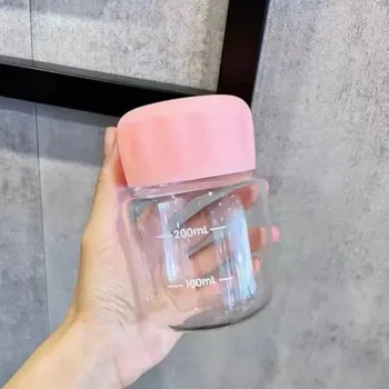 300ml plastová láhev na pití pro cestování | Cestovní hrnek, Dětská láhev - Růžový