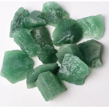 Přírodní kámen Surový křišťál, přírodní krystal pro harmonizaci a reiki | Minerální kámen, dekorativní krystal - Zelená Jahoda