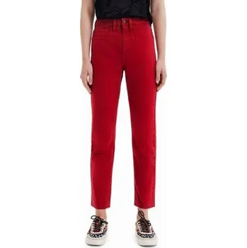 Dámské kalhoty Jeansy Desigual Javiera cereza velikost 34