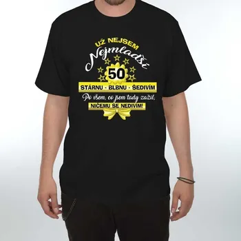 Divja Tričko 50 - Už nejsem nejmladší Velikost: L