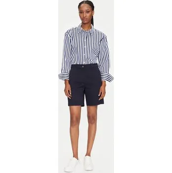 Pánské kraťasy Gant Šortky z materiálu 4020119 Tmavomodrá Regular Fit 42