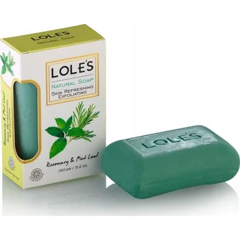 Mýdlo Loles Luxusní přírodní mýdlo s rozmarýnem a mátou