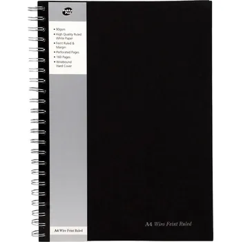 Zápisník PUKKA PAD Black Range, A4, linkovaný, 80 listů