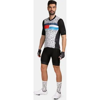 cyklistický dres KILPI RIVAL-M Černý cyklistický dres + KILPI PRESSURE-M Černé cyklistické šortky XS + DÁREK