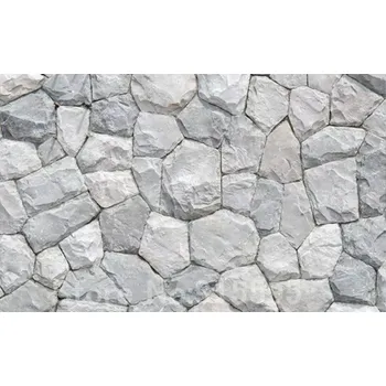 Fototapeta Solution Media 3D tapeta - Šedá kamenná zeď MU4492 3 - 3D Relief - Vliesová tapeta - 320g/m2