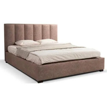 Postel Čalouněná postel Hugo 140 x 200 cm - vzorník sk. II - s roštem a úložným prostorem