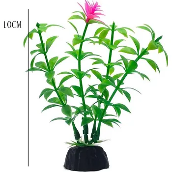 Dekorace do akvária Umělé rostliny do akvária s květy | akvarijní dekorace | vodní tráva - rhs4
