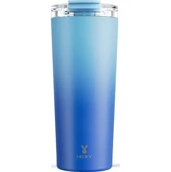 Termohrnek Termohrnek 710 ml nerezový | cestovní izolační láhev - Modrý přechod