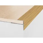 Profilteam schodová hrana pro obložení schodů do 8 mm, 16x23x2700 Dub E09