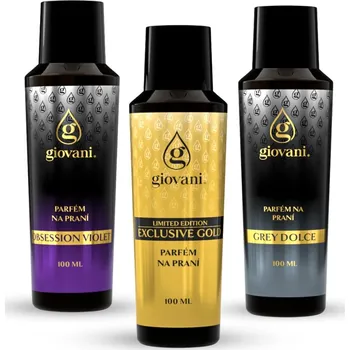 Aviváž Giovani Koncentrovaný parfém na prádlo Výhodný balíček Giovani GOLD TOUCH 3 ks Objem: 100 ml