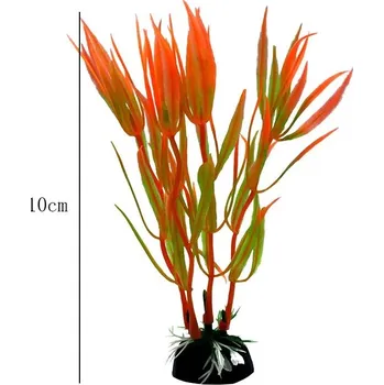 Dekorace do akvária Umělé rostliny do akvária s květy | akvarijní dekorace | vodní tráva - GEAGERT