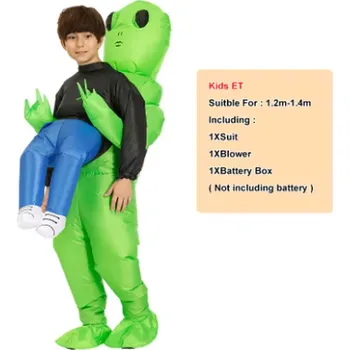 Karnevalový kostým Kostým - "Únos mimozemšťanem" pro děti i dospělé Velikost: dětská (120-140 cm)
