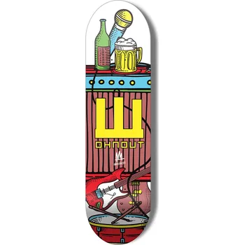 Skateboardová deska Deska Ambassadors X Wohnout "PEDRO" 7.625 - High concave