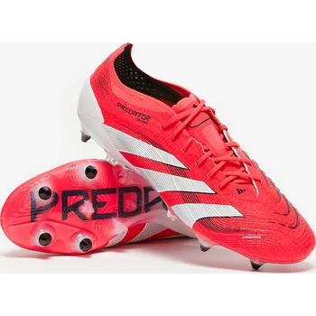 Kopačky Kopačky adidas Predator Elite SG červená/bílá (7uk/ 40 2/3EU/ 25cm)