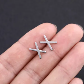 Náušnice Vikingské ocelové náušnice s nordickými runami | vikingské šperky 2 ks - gebo