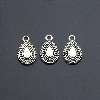 Přívěsek 50 ks Přívěsky ve tvaru kapky | přívěsky na šperky | šperkové komponenty