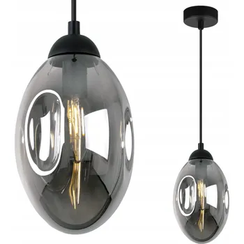 ZÁVĚSNÉ STROPNÍ SVÍTIDLO LUSTR DO KUCHYNĚ, OBÝVACÍHO POKOJE, POKOJE, LOFT, SKLENĚNÝ, E14