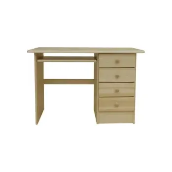 Psací stůl Dřevěný psací stůl STUDENT 2 PRAVÝ- 115x75x55 cm