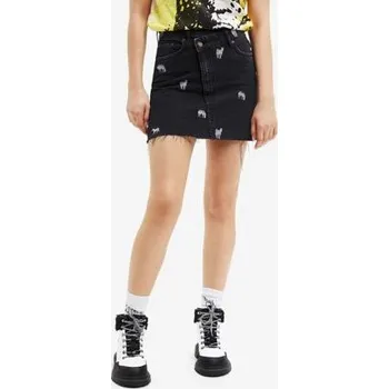 Dámská sukně Sukně Desigual Shiitake negro velikost XL