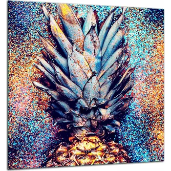 Obraz SKLENĚNÁ OCHRANNÁ DESKA / PANEL S LEPIDLEM 60x65 OVOCE 7v1