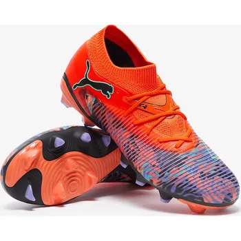 Fotbal Kopačky Puma Future 8 Match Creativity FG/AG červená/modrá (10,5uk/ 45EU/ 29,5cm)