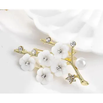 Brož Dámská brož s nádechem elegance | Luxusní brož, Ozdobná brož - XZ182