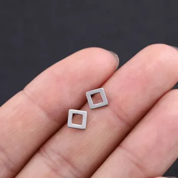 Náušnice Vikingské ocelové náušnice s nordickými runami | vikingské šperky 2 ks - igwaz