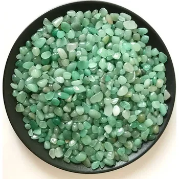 100g minerálních kamenů, dekorace domova, do akvária | minerální kámen - avanturín , 100 g