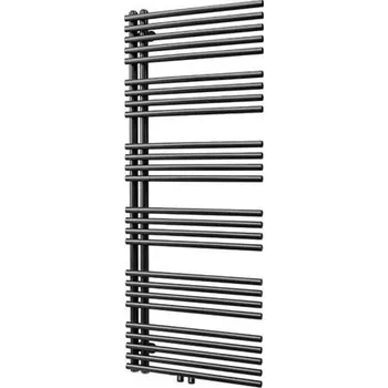 Radiátor Isan Calypso L radiátor 151x60 cm, středové připojení, antracit/metalíza