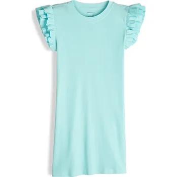 Dívčí oblečení GATE Bavlněné žebrované šaty 6Y 425-0341/720