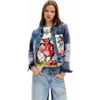 Bunda Desigual Walter denim medium wash velikost S