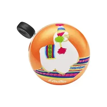 Zvonek na kolo Zvonek Electra Alpaca Domed Ringer Bike Bell Dark Orange