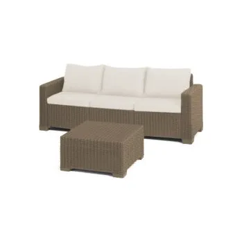 Zahradní sestava Zahradní set Keter California 3+1 cappuccino + Zavírací pila zahradní 150 mm v hodnotě 199,-