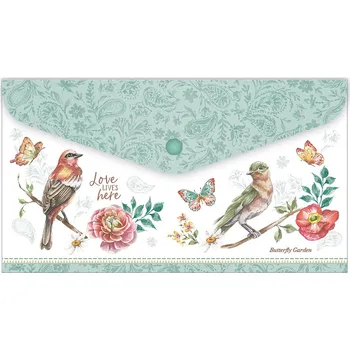 Obálka ARGUS Plastová obálka s drukem DL Butterfly garden 16410410