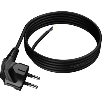 Prodlužovací kabel PLASTROL Kabel 3x0,75mm2 PVC 3m černá 16A 250V